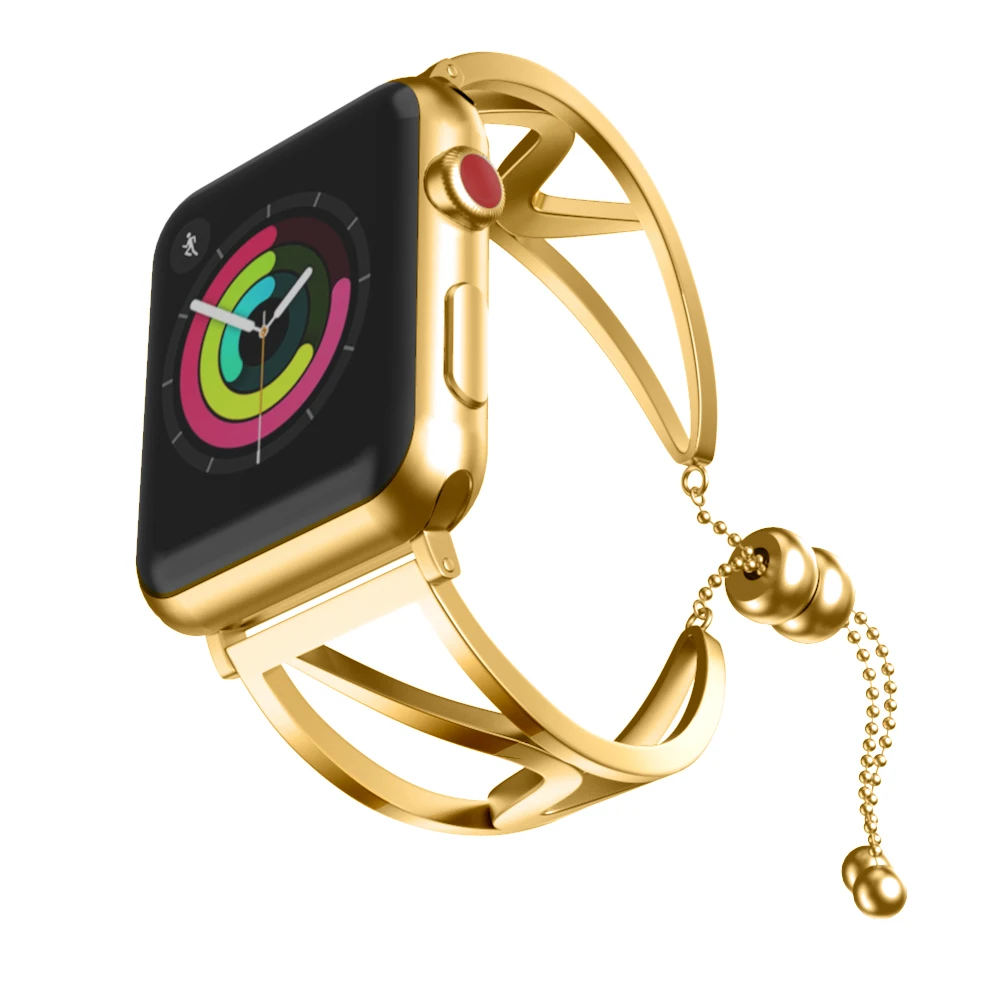 Ремешок для часов из нержавеющей стали Apple Watch Series 1 2 3 (38 мм/42 мм) универсальный