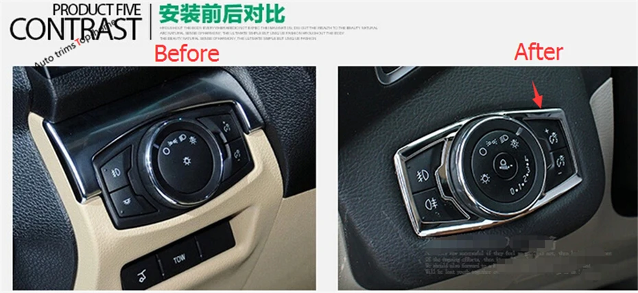 Внутренняя установка Yimaautotrims из нержавеющей стали подходит для Ford Explorer 2011 - 2018