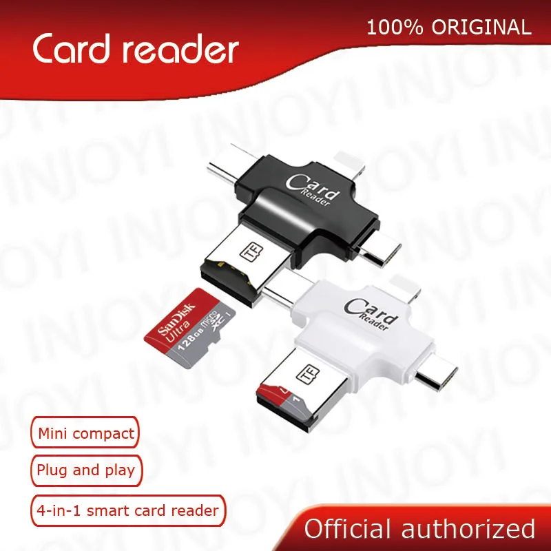 4 в 1 двойной флеш накопитель sandisk 32 Гб 64 флэш OTG USB для iPhone 5/5S/5c/6/6 Plus/7/ipad мобильное