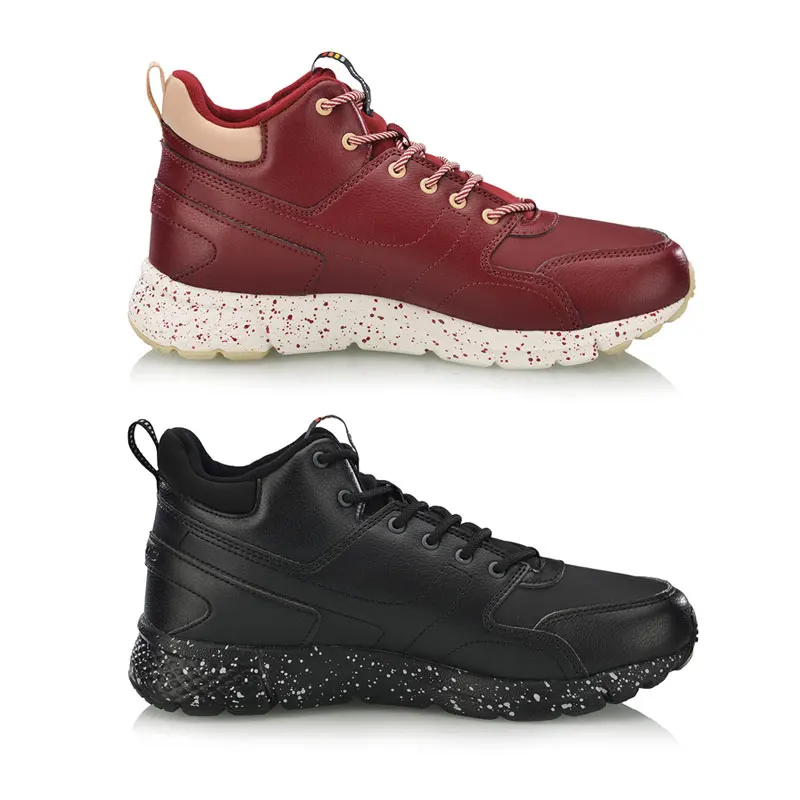 Li Ning/Женская Классическая обувь для отдыха из вулкана износостойкие флисовые