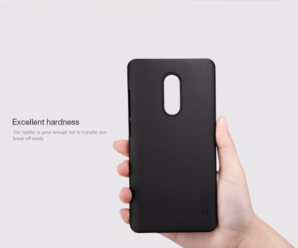 Оригинальный чехол Nillkin для xiaomi redmi note 4X жесткий матовый защитный телефона из ПК