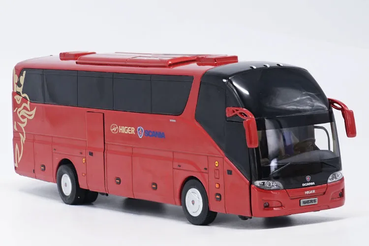 Модель из сплава подарочные весы 1:42 KingLong Higer Скания A90 Дорожный транспорт автобус