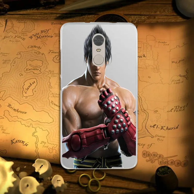 Tekken 7 для Xiaomi mi Red Note 3 S 4 4X 4A 5 5S 5A 6 6X 6A 8 A1 Pro Plus макс защитной крышкой мягкие