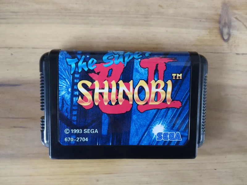 Игра MD: SUPER SHINOBI 2 (японская версия!)|game|game gamegames japan |