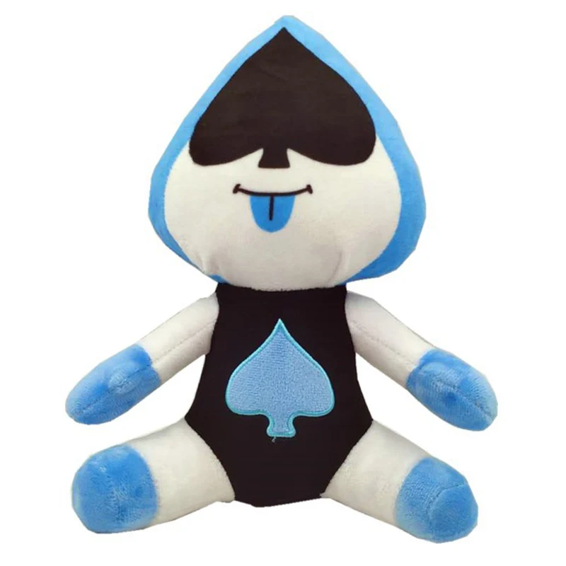 28cm Lancer 11 видов стилей, 1 шт., 20-35 см., плюшевая игрушка, Санс папирус, Frisk Chara Temmie, плюшевые мягкие игрушки для детей, подарки для детей - Цвет: 28cm Lancer