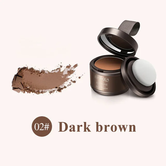 dark brown 4 г bioaqua натуральный волос линия тень Косметическая пудра для бровей Косметическая пудра высокий свет Косметическая пудра Для женщин Макияж - Цвет: dark brown