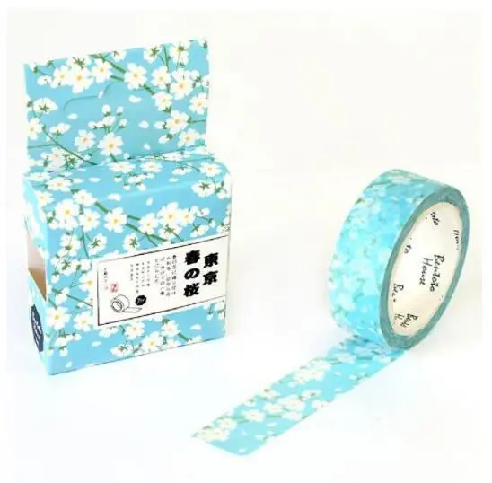 Клейкая лента для скрапбукинга декоративная 15 мм х 7 м | Канцтовары офиса и дома