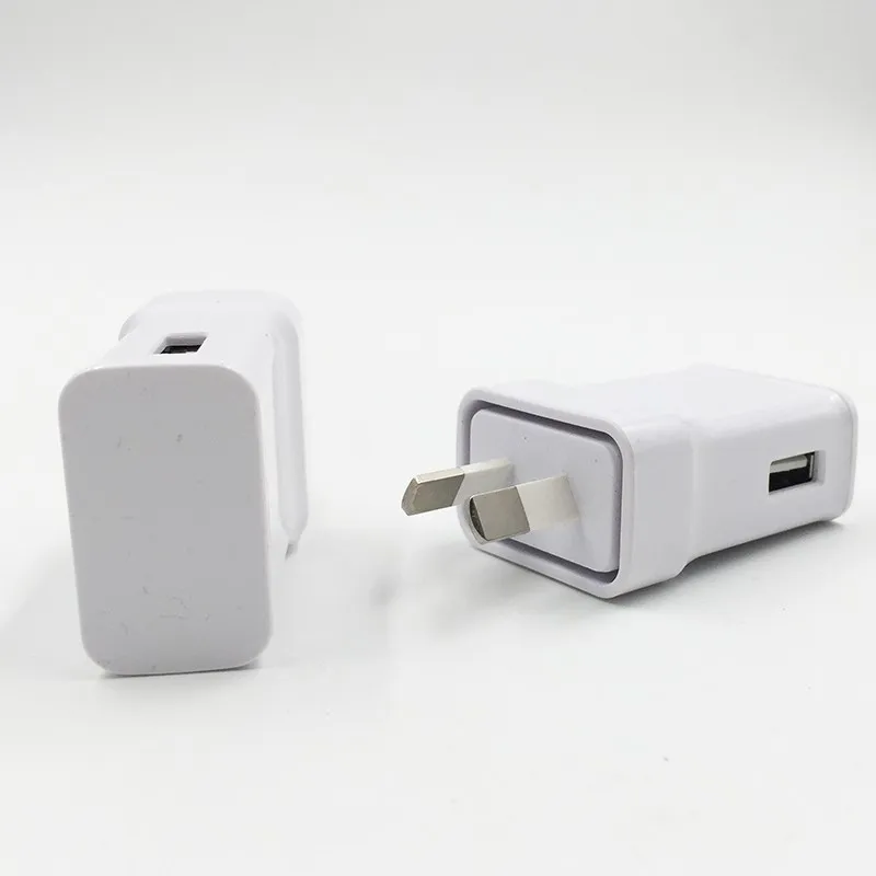 Сетевое зарядное устройство с USB разъемом 2A AU адаптер питания для Samsung Galaxy S5/6 Edge