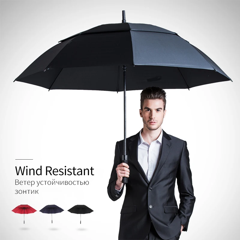 2019 длинная ручка гольф зонт мужской ветрозащитный большой женщины