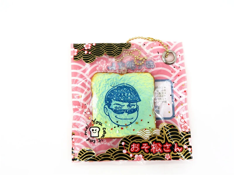 Osomatsu-san toast, 3 стиля, оригинальная упаковка, японские Мультяшные продукты, хлеб мягкий и легко сдавливаемый предмет