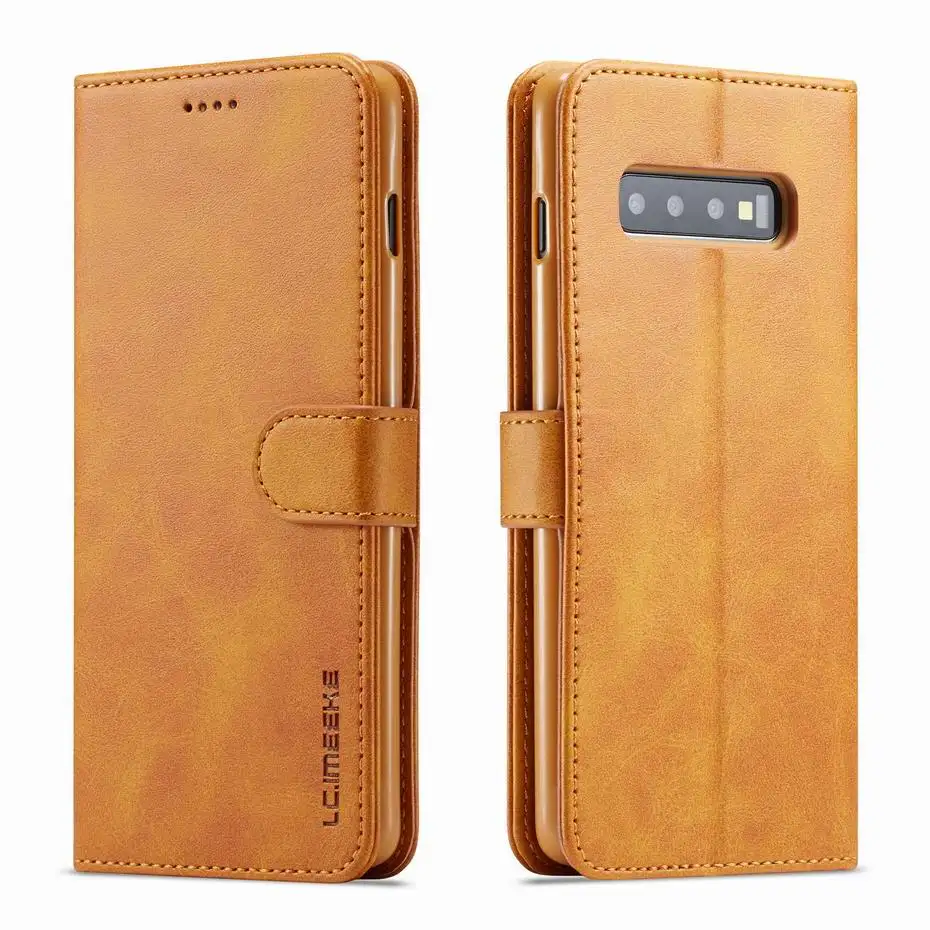 Роскошный чехол с откидной крышкой для samsung Galaxy S10 бумажник чехол для Coque samsung S10 Plus кожаный чехол для samsung Galaxy S10e S10 E крышка