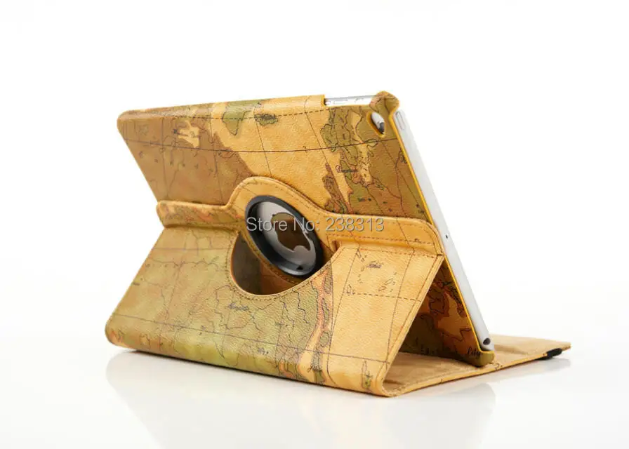 Вращающийся защитный чехол с поворотом на 360 градусов из искусственной кожи