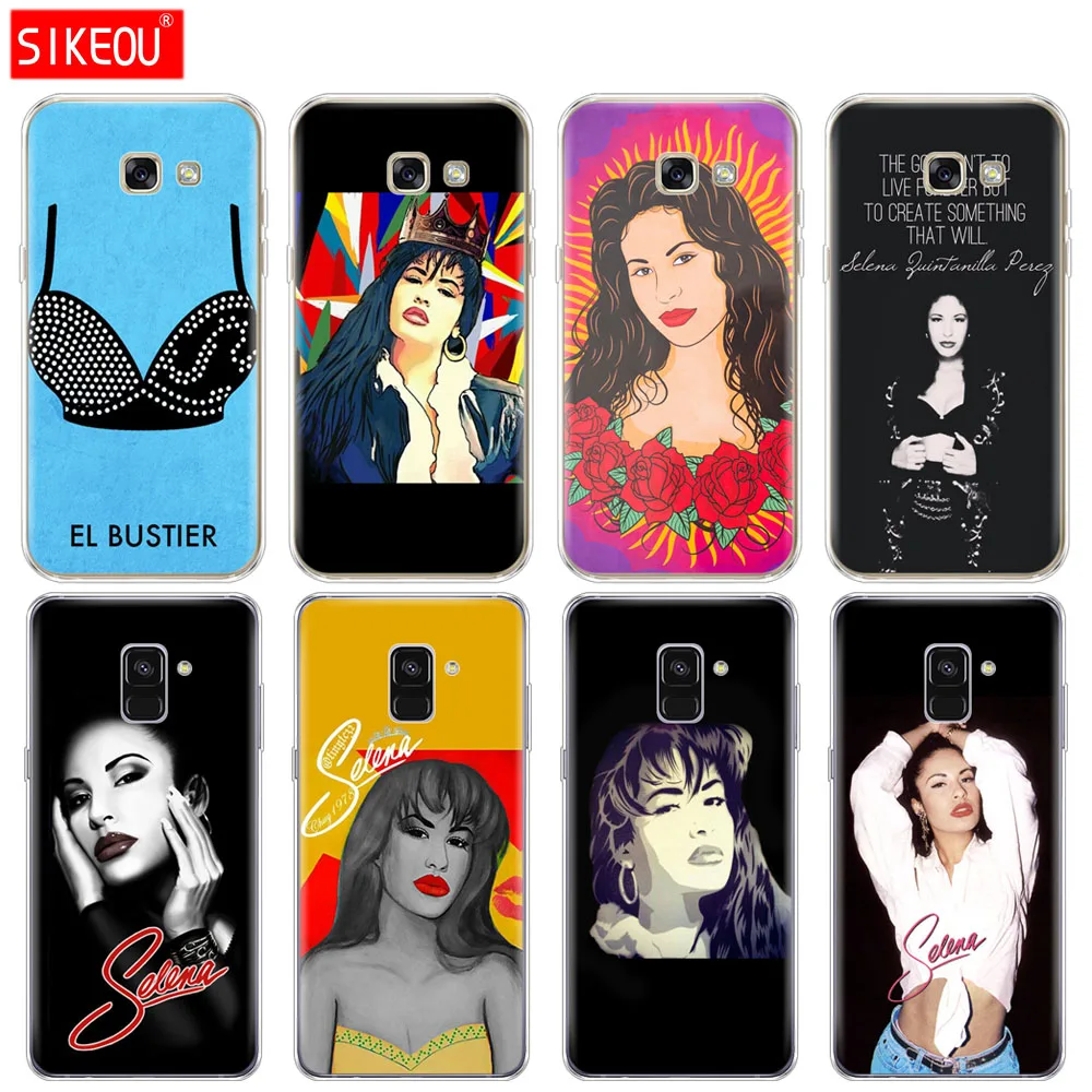 Силиконовый чехол для телефона Samsung Galaxy A8 2018 A3 A310 A5 A510 A7 2016 2017 selena quintanilla sexy |