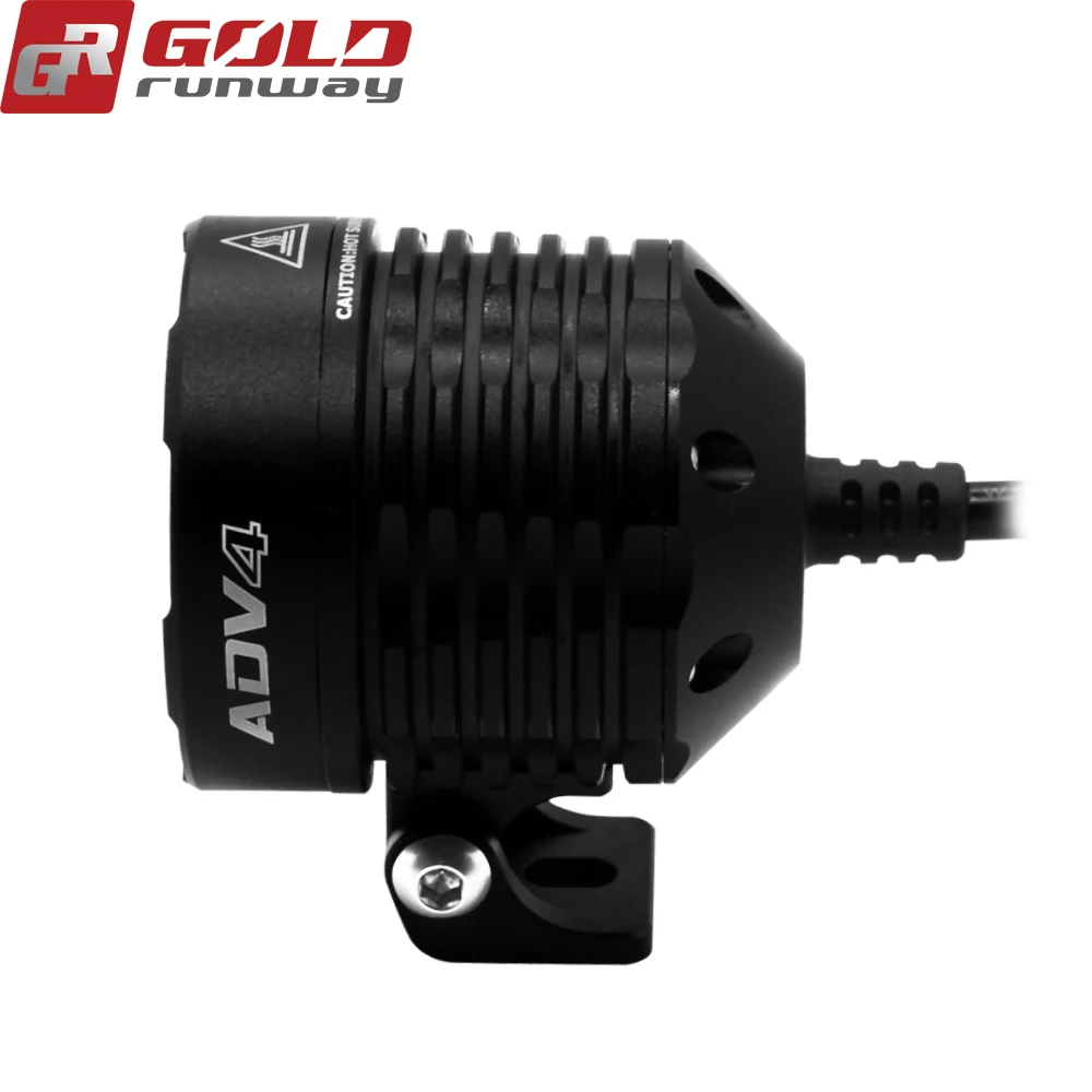 Золотой Подиум ADV4 мотоциклетные фары XPL V5 32W 3600LM 6000K светодиодный прожектор для мотоцикла