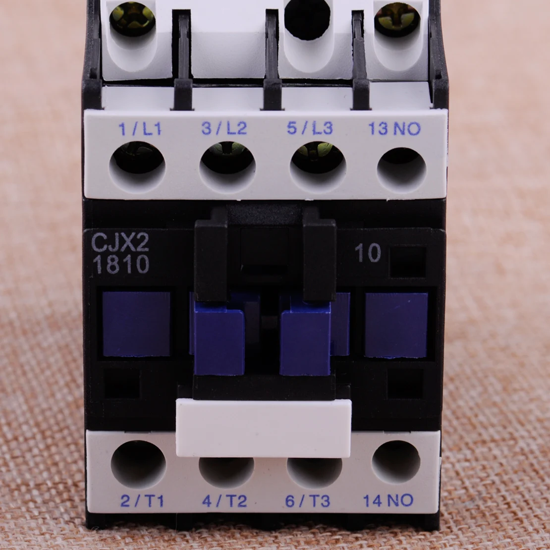 LETAOSK CJX2 1810 черный контактор питания переменного тока 1NO AC 220V M7 50 60Hz катушка