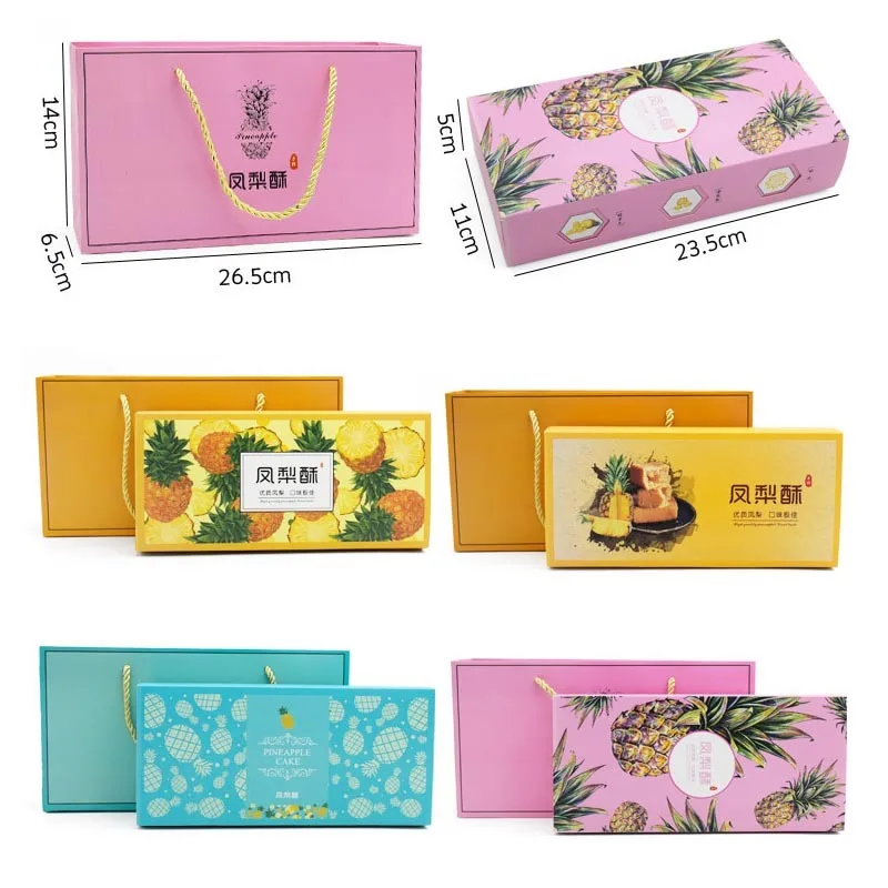 2 шт. креативная упаковка для выпечки торта Подарочная коробка печенья конфет