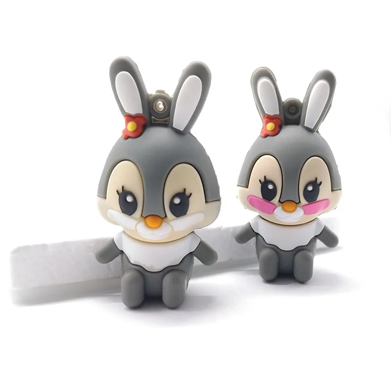 USB флеш накопитель 64 ГБ 32 16 8 4 Гб с мультяшным рисунком usb в форме кролика карта