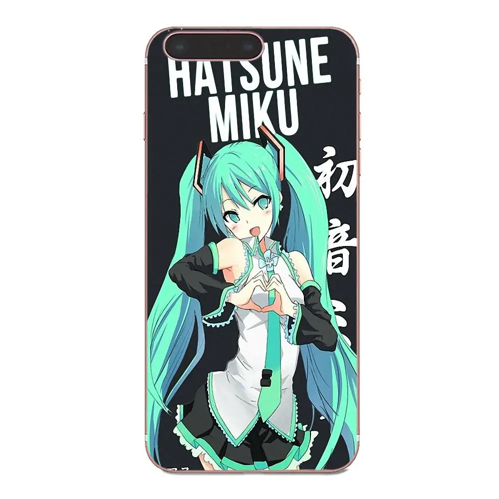 Милый сексуальный мягкий чехол Hatsune Miku для мобильного телефона Xiaomi Redmi Note 2 3 3S 4 4A 4X5