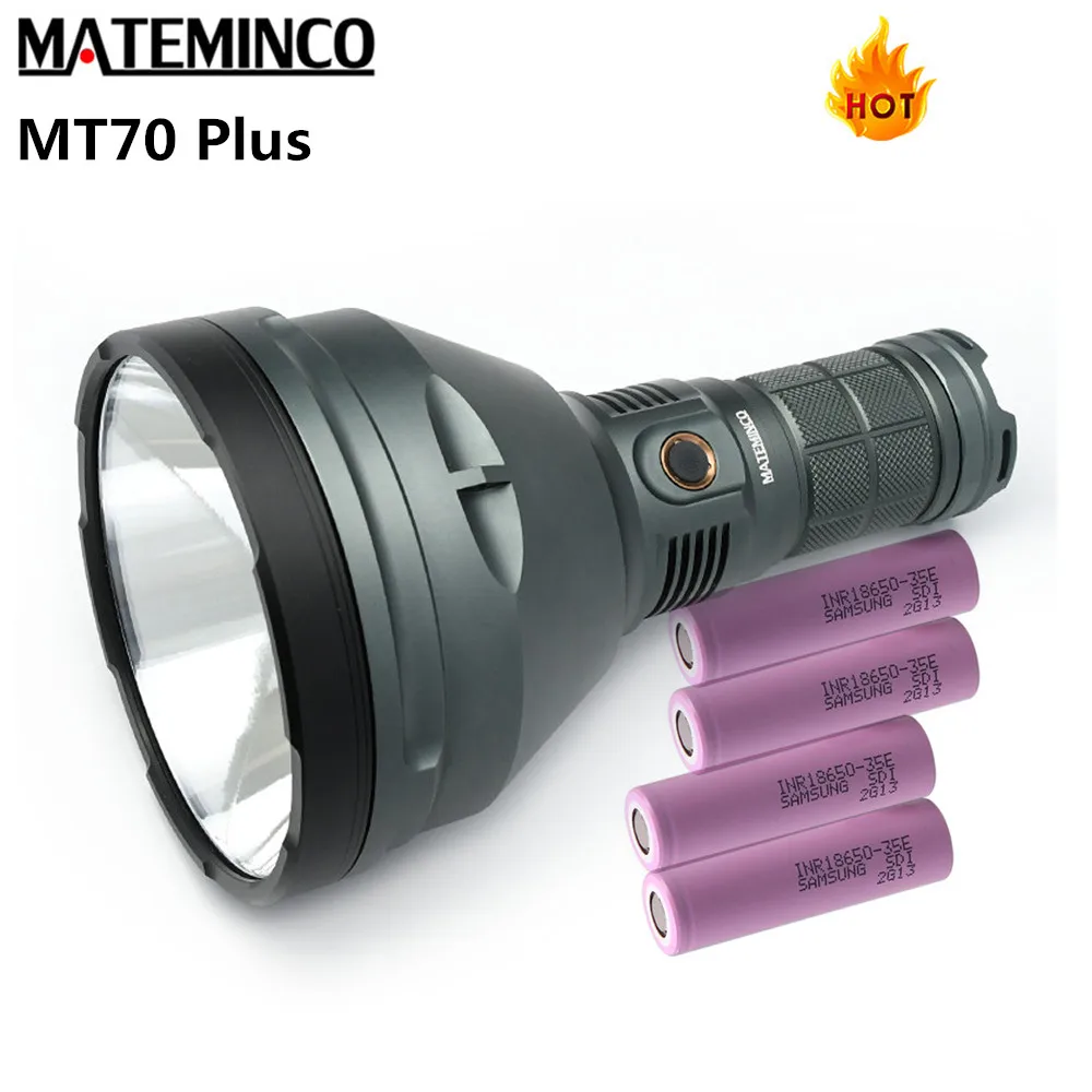 Набор супер мощных фонариков Mateminco MT70 Plus CREE XHP70.2 светодиодный фонарь с дальностью