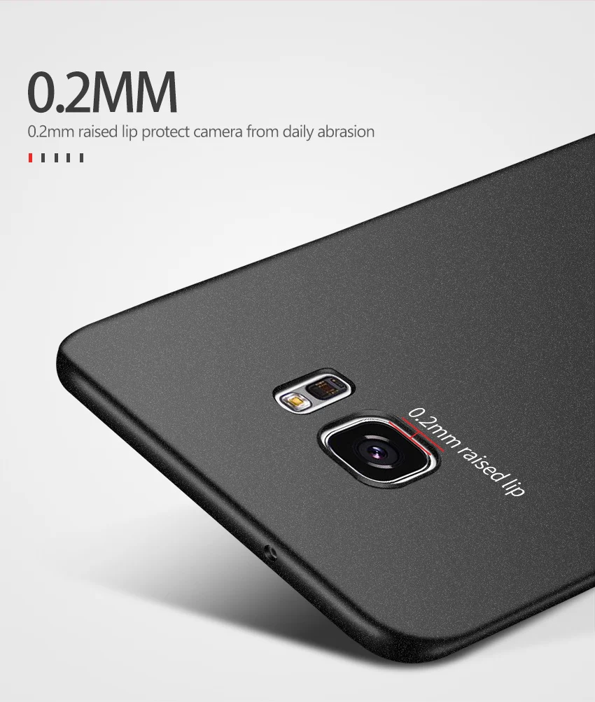Для samsung Galaxy S7 чехол MSVII S7 Тонкий матовый чехол для samsung S7 Edge чехол твердая задняя крышка для Galaxy S7 S 7 Edge