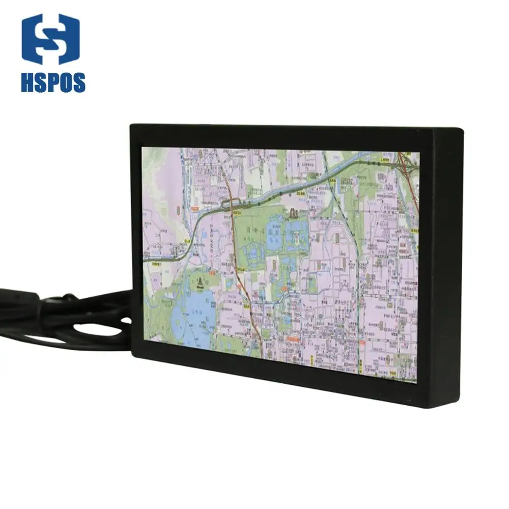 

Free Shipping 7inch LED Screen Monitor 1024*600DPI Support VGA AV DC For Hotels,Bedroom,Restaurant