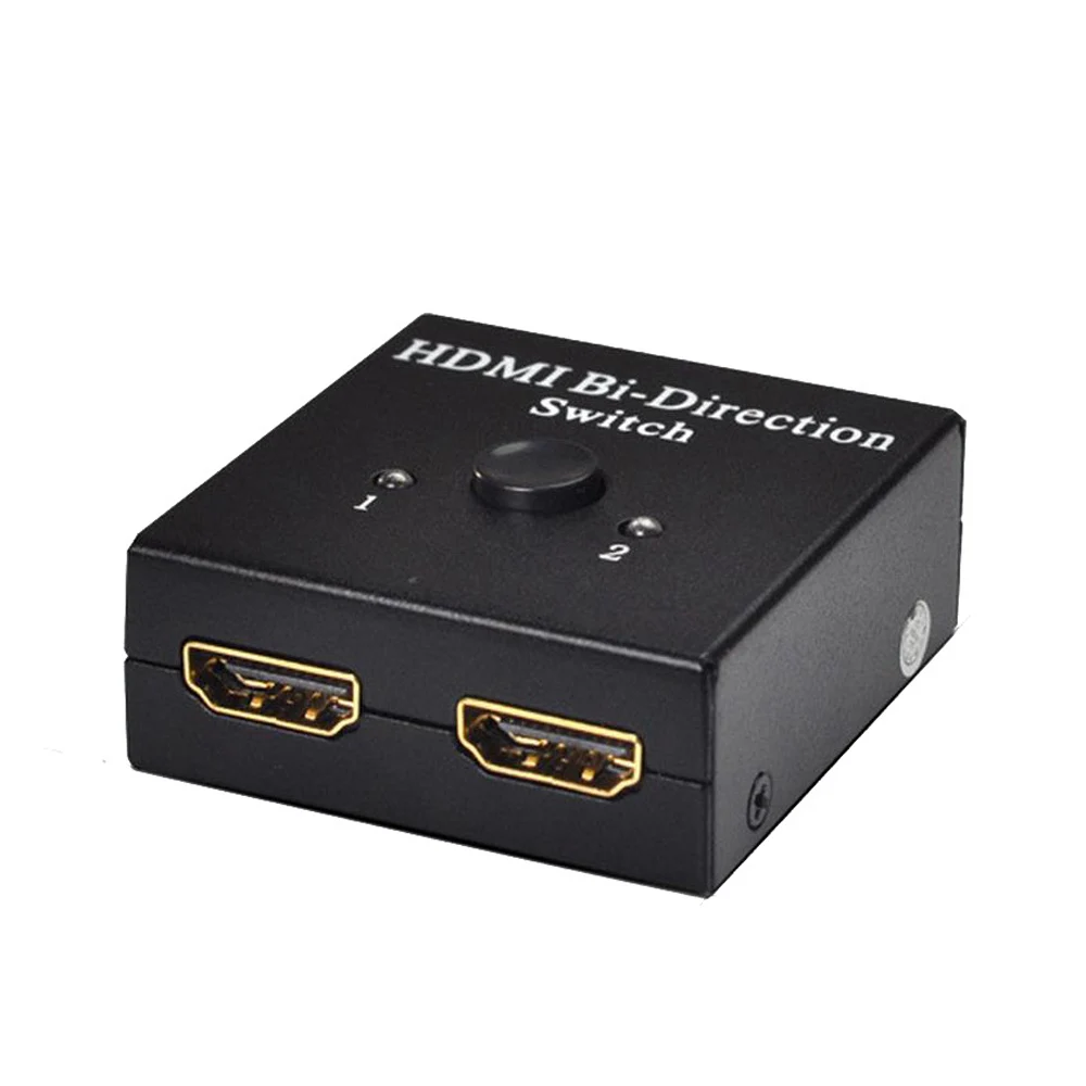 2 Порты 4K x 2K совместимому с HDMI переключатель UHD двунаправленный ручной коммутатор