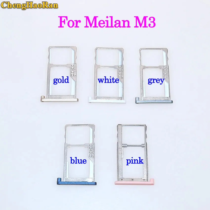 ChengHaoRan слот для sim-карты адаптер Meizu Meilian M1 M2 M3 M5 M6 разъем SIM-карты запасные части |