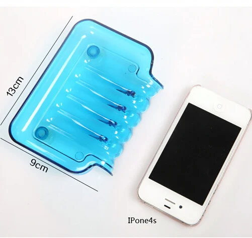 1 шт. водопадная пластиковая мыльница аксессуары для ванной комнаты дренаж мыла