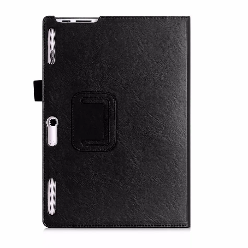 Кожаный флип-чехол для lenovo Tab 2 A10-30F A10-70 A10-30 X30 x30f 70F 10,1 дюймов чехол для планшета защитный с держателем для рук в виде ракушки