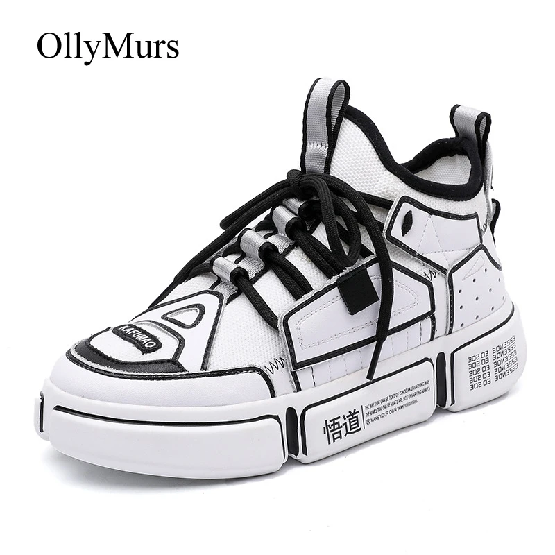 Кроссовки женские на платформе Повседневная дышащая обувь массивной подошве