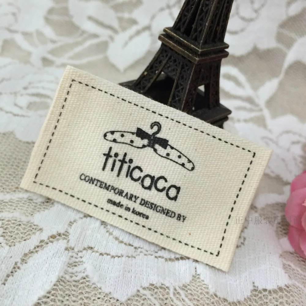 Метка для одежды на заказ, ярлык для обуви с логотипом бренда, этикетки для одежды, метка с инструкцией по стирке.