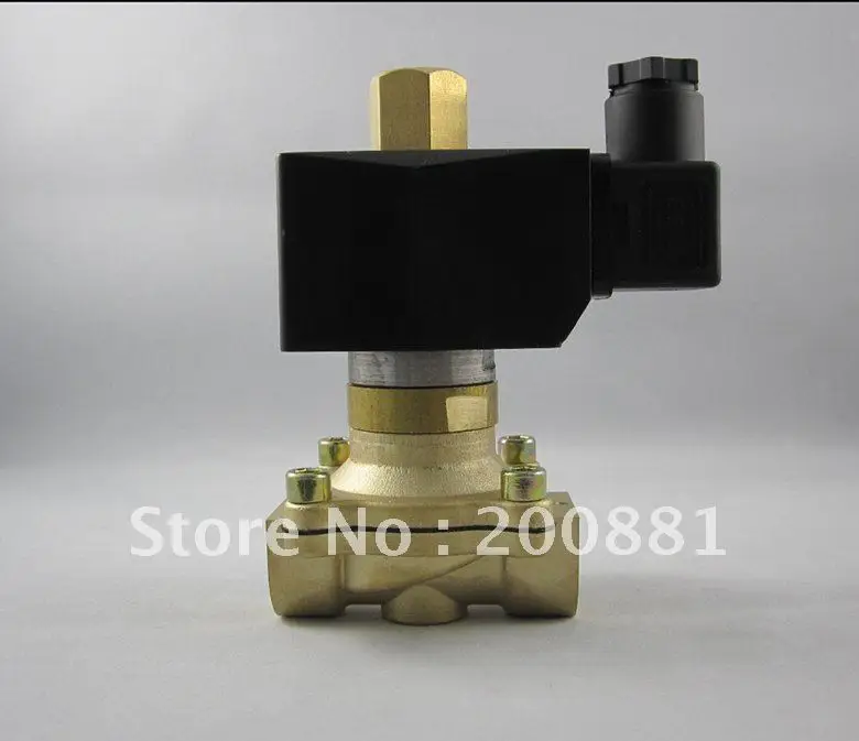 Латунный электромагнитный клапан 1/2 дюйма 2 Вт 150 градусов 2/2 в|solenoid valve|brass solenoid