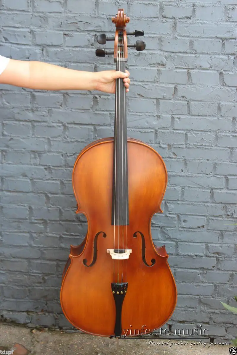 Yinfente Cello 4/4 электрическая акустическая виолончель ручной работы Кленовая ель