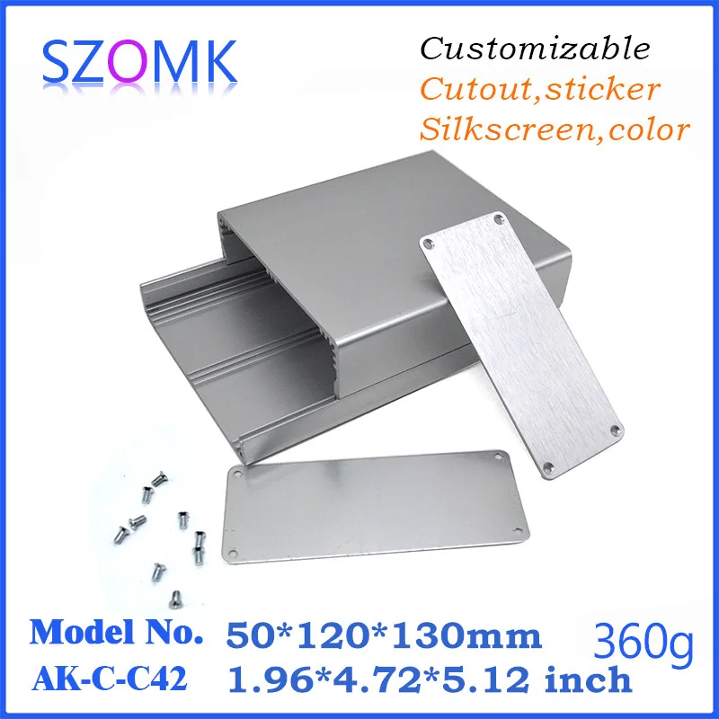 Анодированный алюминиевый корпус для электроники сделай сам переключателя (4 шт.)