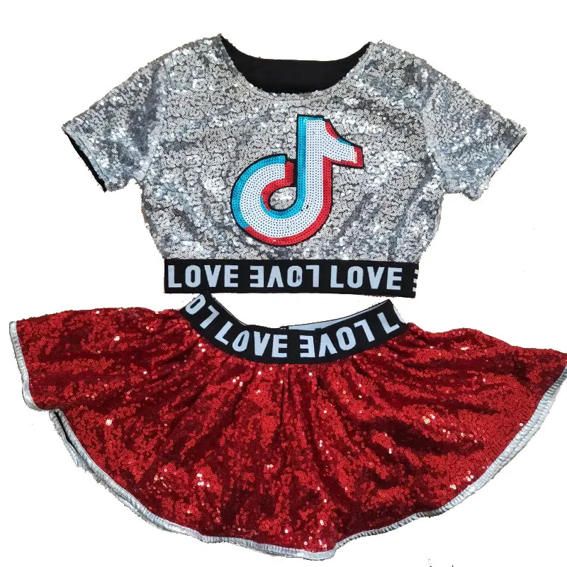 

New Girl Boy Jazz Dance Girls Jazz Dance Costumes for Girls Kids S Hip Hop Dancing Children Performance Jazz Costumes For Girl