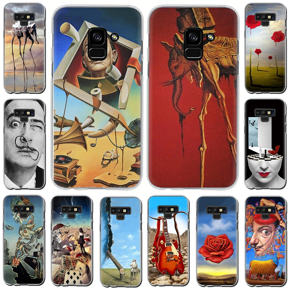 Чехол для телефона Salvador Dali Art Жесткий Samsung Galaxy A3 A5 2016 2017 A7 A8 A9 2018 A 10 30 40 50