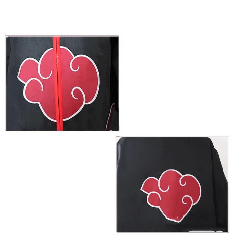 Тематические вечерние костюмы Наруто Акацуки Учиха Итачи плащ костюм на