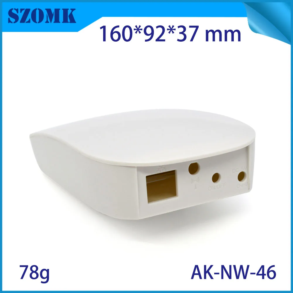 10 pcsWhite wifi чехол из пластика abs корпуса для электроники wifi роутер Чехол diy корпус проект коробка 169*92*37 мм специальный дизайн