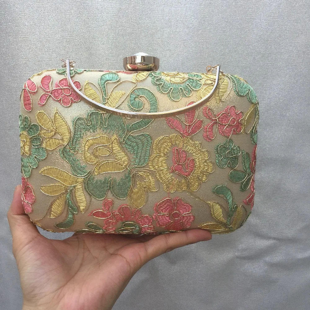 DAIWEI новые женские модные роскошные кружева цветок формальные события/вечерние свадебные вечерние сумки/клатч с бриллиантами
