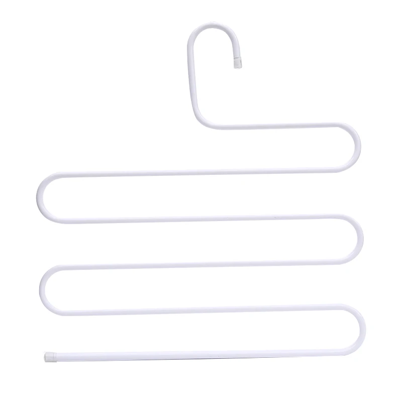 E Urijk многослойные стеллажи для хранения одежды из нержавеющей стали с рыбьей косточкой, вешалка для одежды, держатель для хранения гардероба, сушилка для белья - Цвет: E