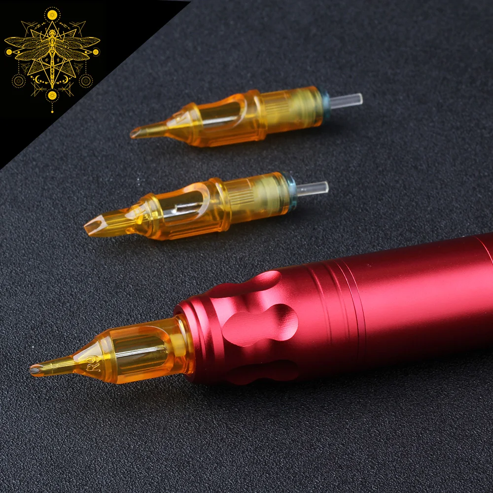 20 шт RM ручка для татуировки коробка для иголок стерильных одноразовых игл для татуировки Вращающаяся ручка Круглый лайнер шейдер поставки Shippin