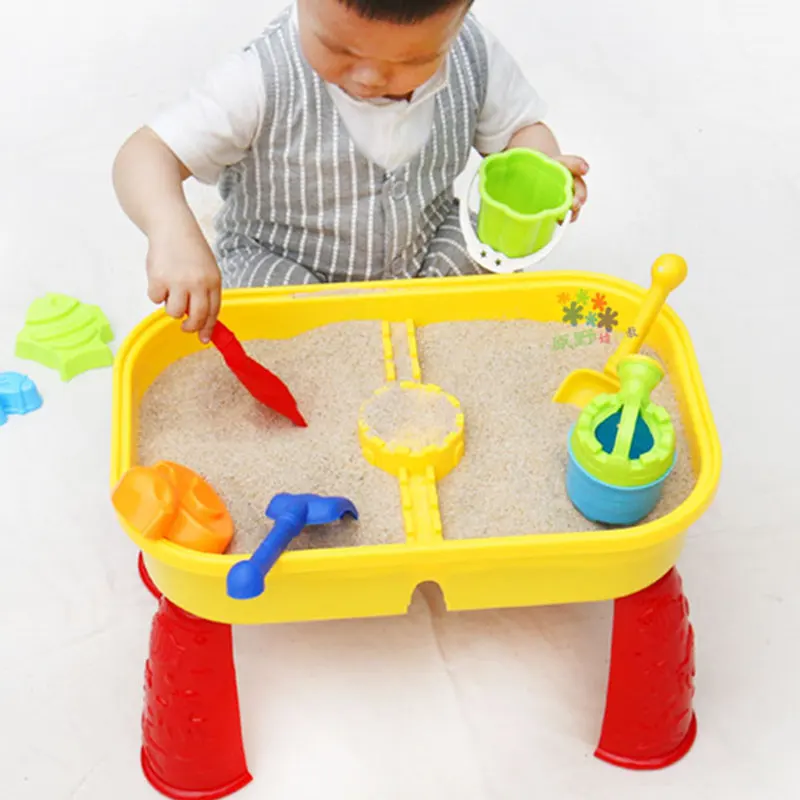 JayCreer Sand 'n Splash стол с отсеком для хранения и крышкой