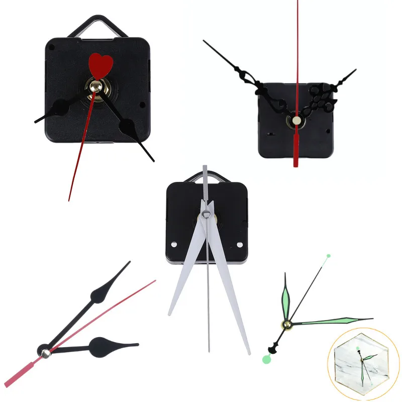 

DIY Clock Mechanism Parts Classic Hanging Black Quartz Watch Wall Clock Movement Quartz Wall Clock Movement