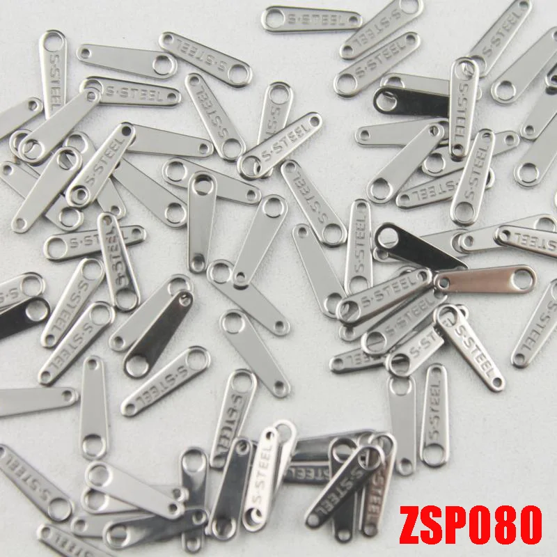 Односторонняя бирка S.STEEL для ожерелья браслета ювелирных изделий ZSP080|lot lot|pendant