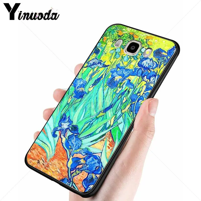 Yinuoda Ван Гог Картина маслом шаблон Мягкие аксессуары для телефонов Чехол Samsung Galaxy