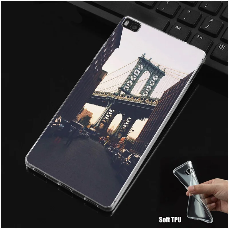 N265 красивый пейзаж Мягкий ТПУ силиконовый чехол для Huawei P8 P9 P10 P20 P30 Lite Pro P Smart Plus 2017