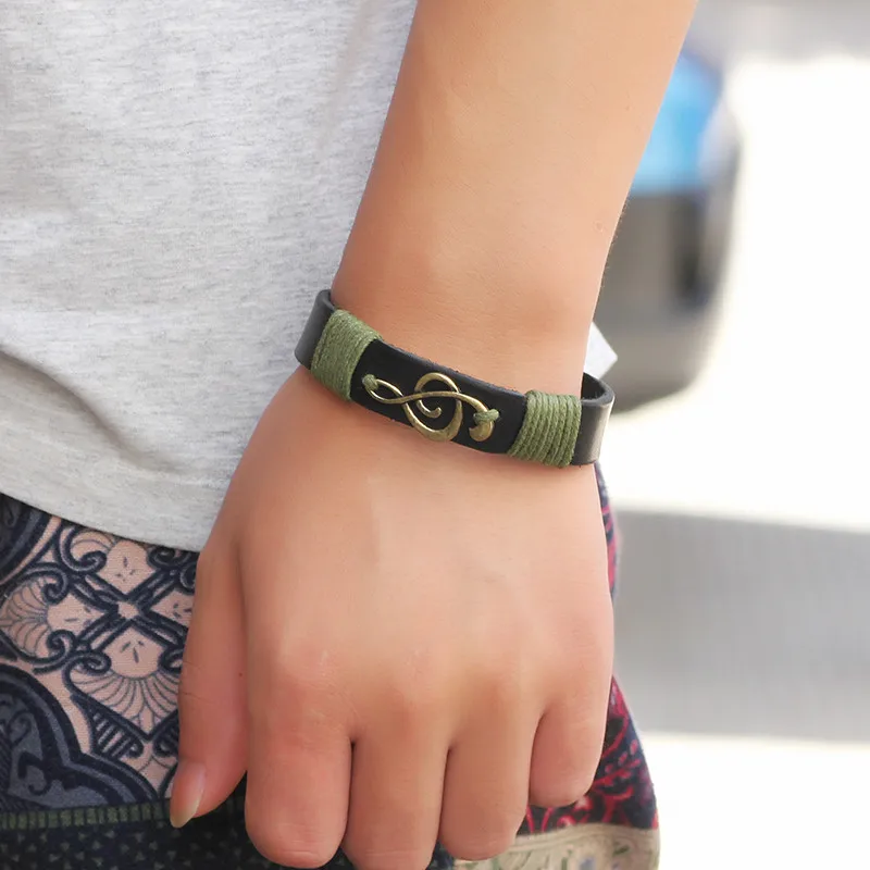 Браслет LETAPI в стиле стимпанк с идентификацией по музыке для мужчин и женщин