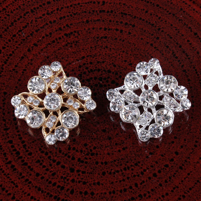 10 шт. декоративные пуговицы ручной работы с кристаллами|square rhinestone buttons|rhinestone