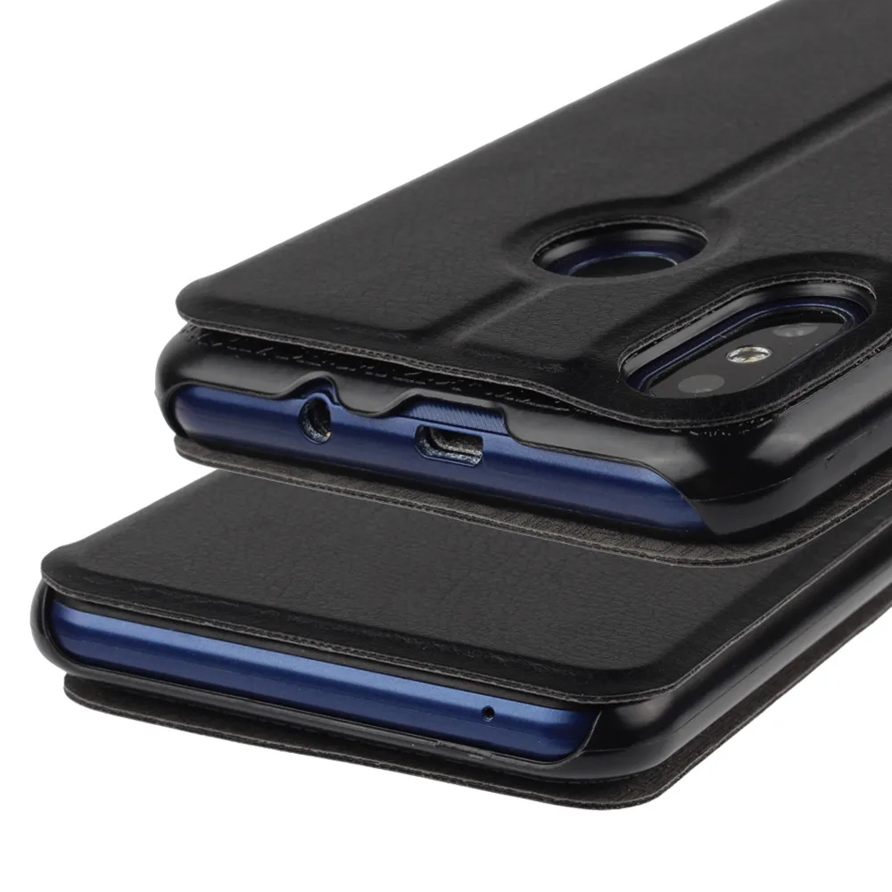 Кожа мобильного чехол для телефона Vernee T3 Pro Бизнес Стиль флип с кредитных карт |