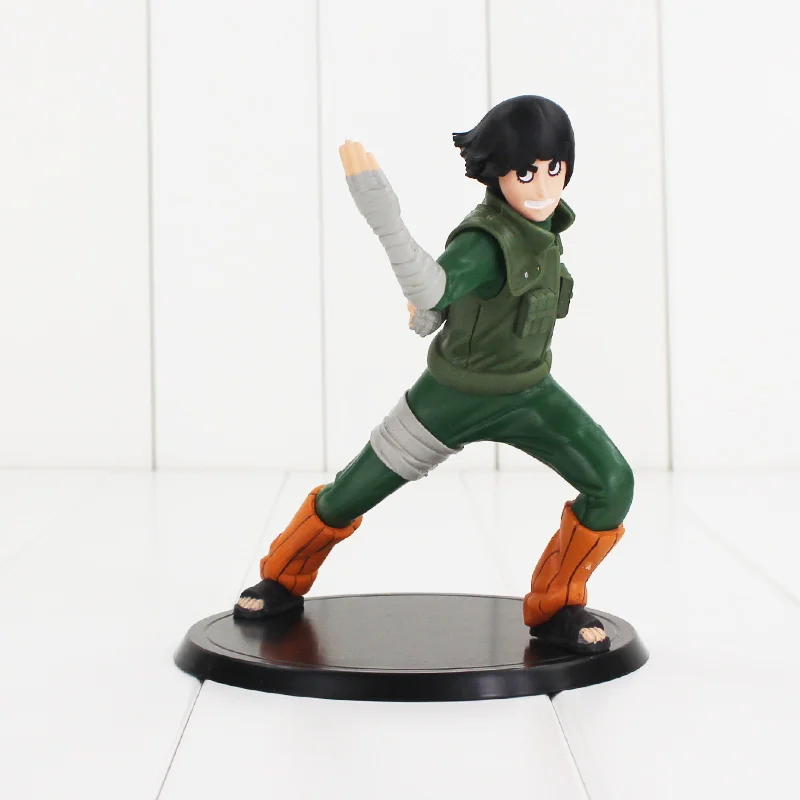 Новое поступление 2 шт./лот Наруто Rock Lee& Итачи Учиха ПВХ Фигурки Коллекционная модель игрушки